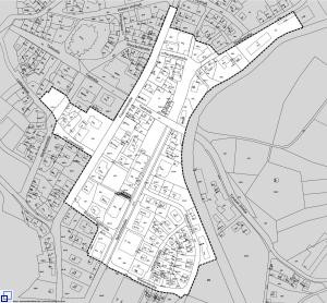 Karte zur Stadtsanierung